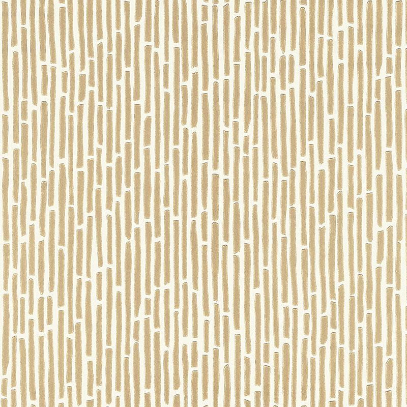 Schumacher Bamboo Gold Wallpaper | DecoratorsBest
