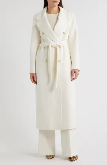 Reiss Dora Double Breasted Wool Blend Coat | Nordstrom | Nordstrom