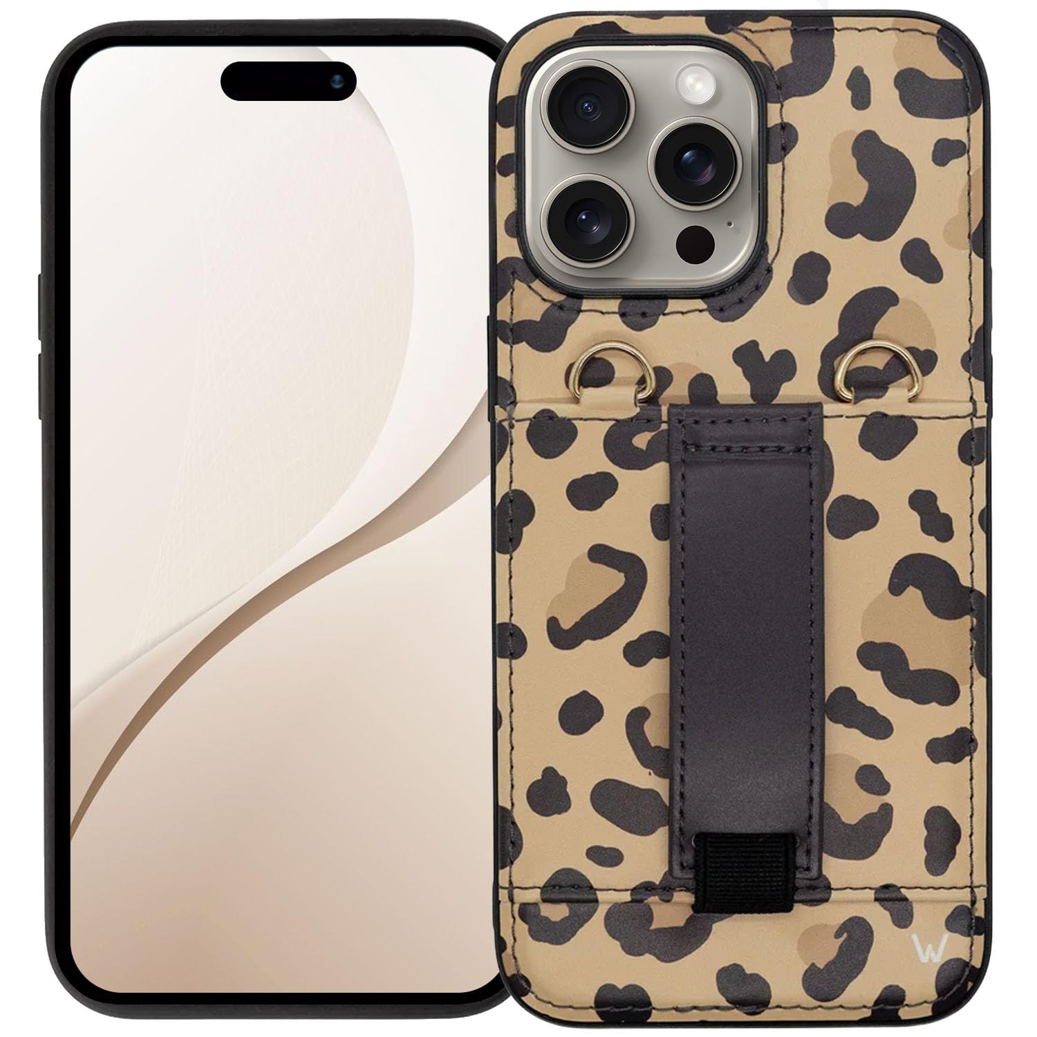 Walli Cases for iPhone 12 Pro Max Case Wallet, Bandolier Crossbody Phone Case Purse Card Holder, ... | Amazon (US)