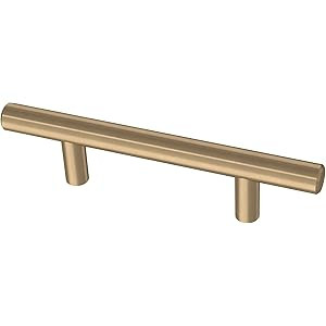 Franklin Brass BAR076Z-CZ-B Bar 3 Inch Cabinet Pull, 3" (76mm), 10-Pack, Champagne Bronze | Amazon (US)