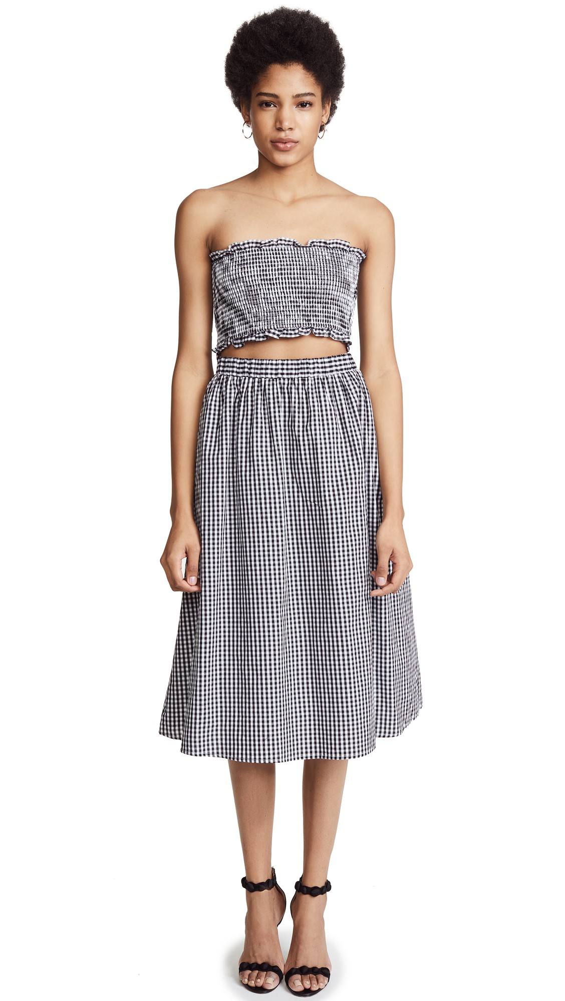 ENGLISH FACTORY Two Piece Smocked Set | Shopbop