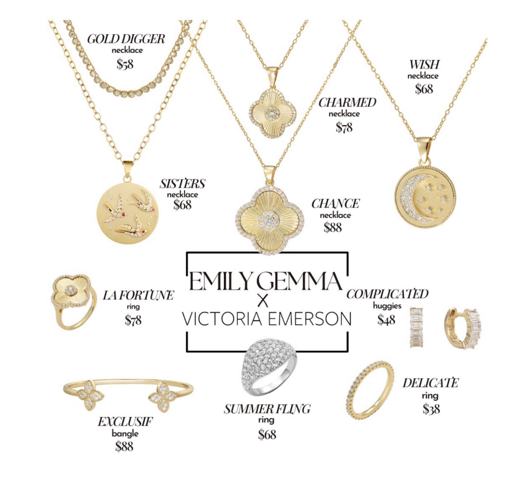 Victoria Emerson x Emily Ann Gemma collab is live!! So many stunning jewelry pieces 

#LTKOver40 #LTKFindsUnder100 #LTKBeauty