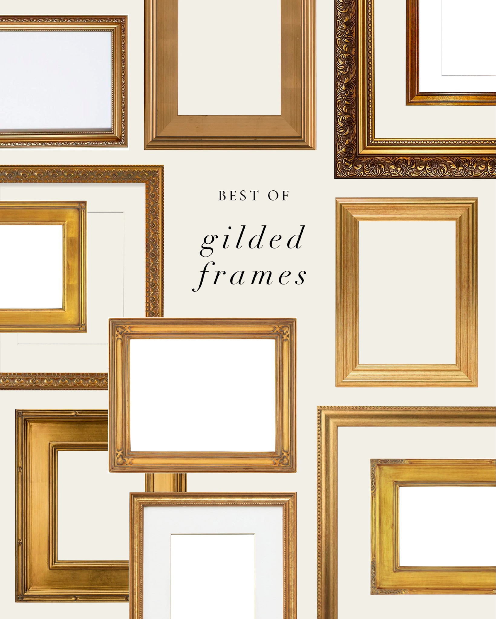 The best gilded frames on Amazon… for photos and artwork.

#homedecor #gildedframe #frames #goldframe #wallart

#LTKhome #LTKunder100 #LTKunder50