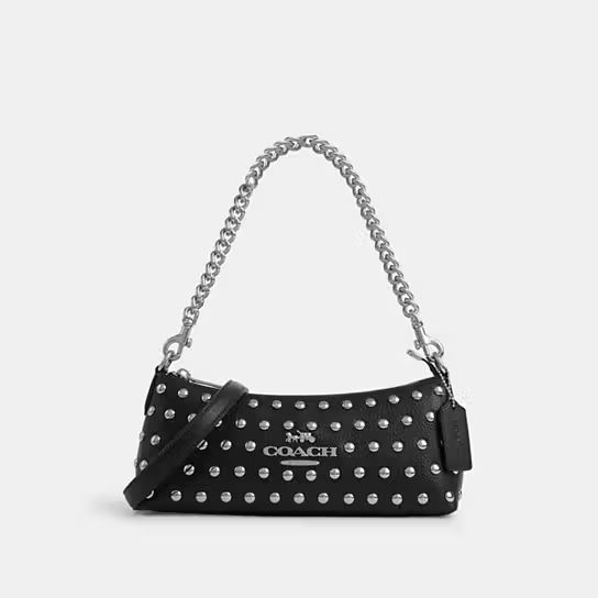 Charlotte Shoulder Bag With Rivets | Coach Outlet US