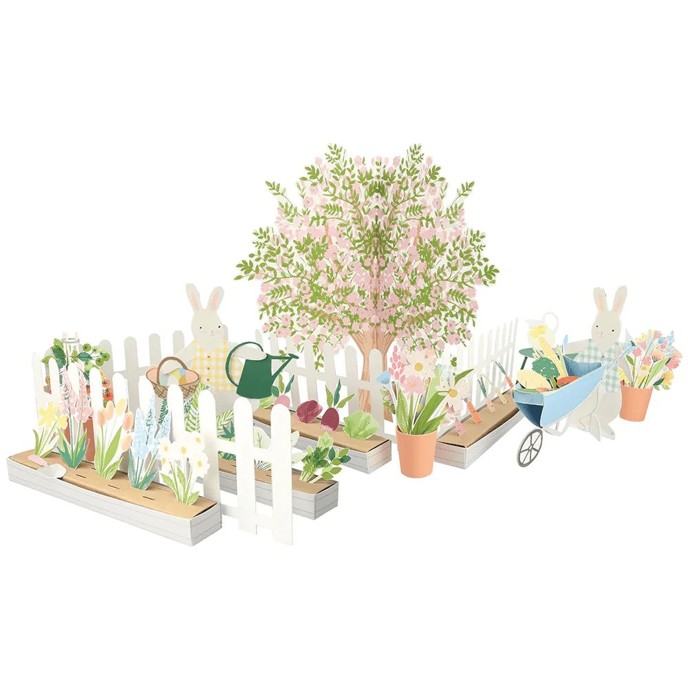 Meri Meri Bunny Paper Play Garden | Shop Sweet Lulu