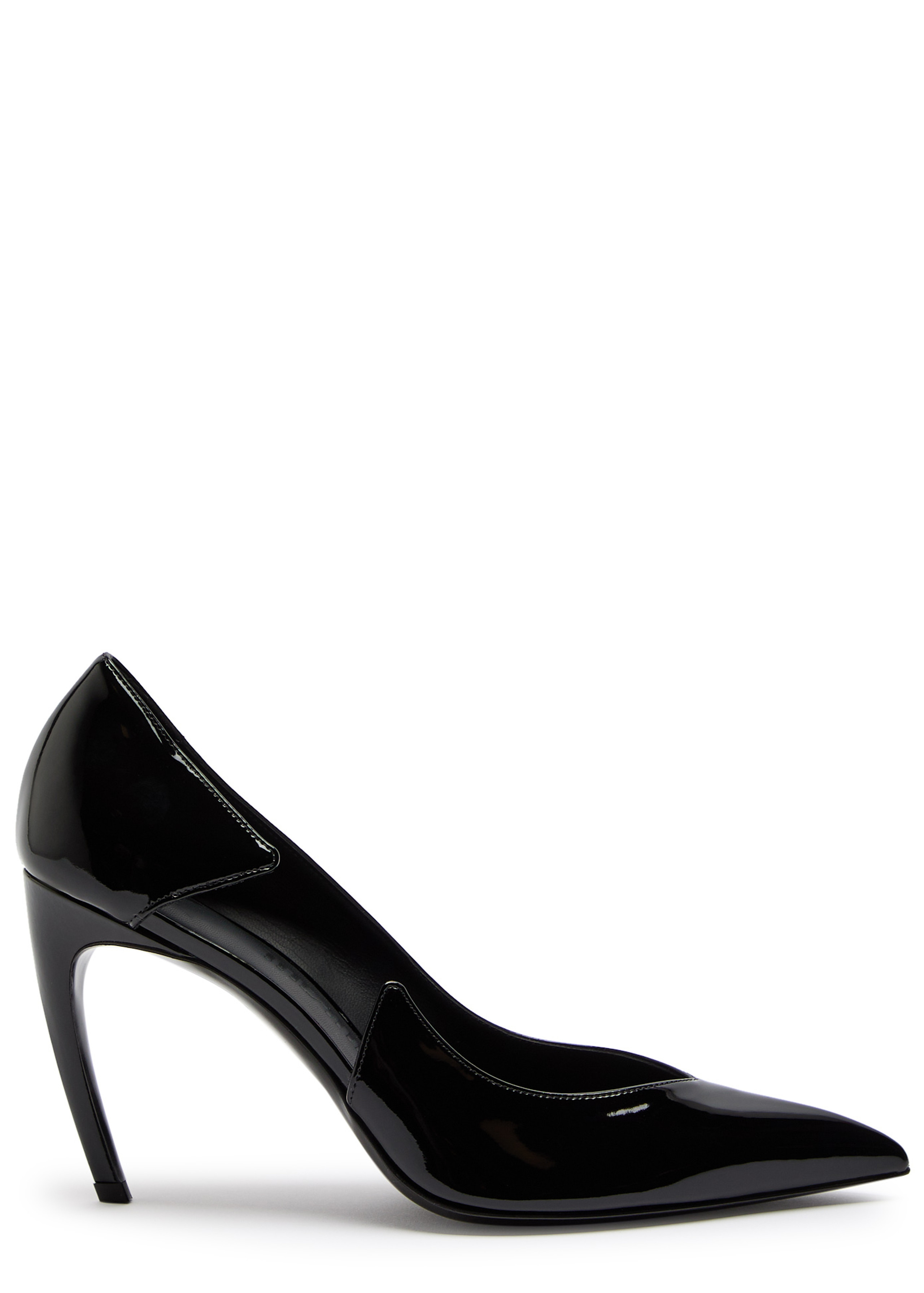 Mia 95 cut-out patent leather pumps | Harvey Nichols