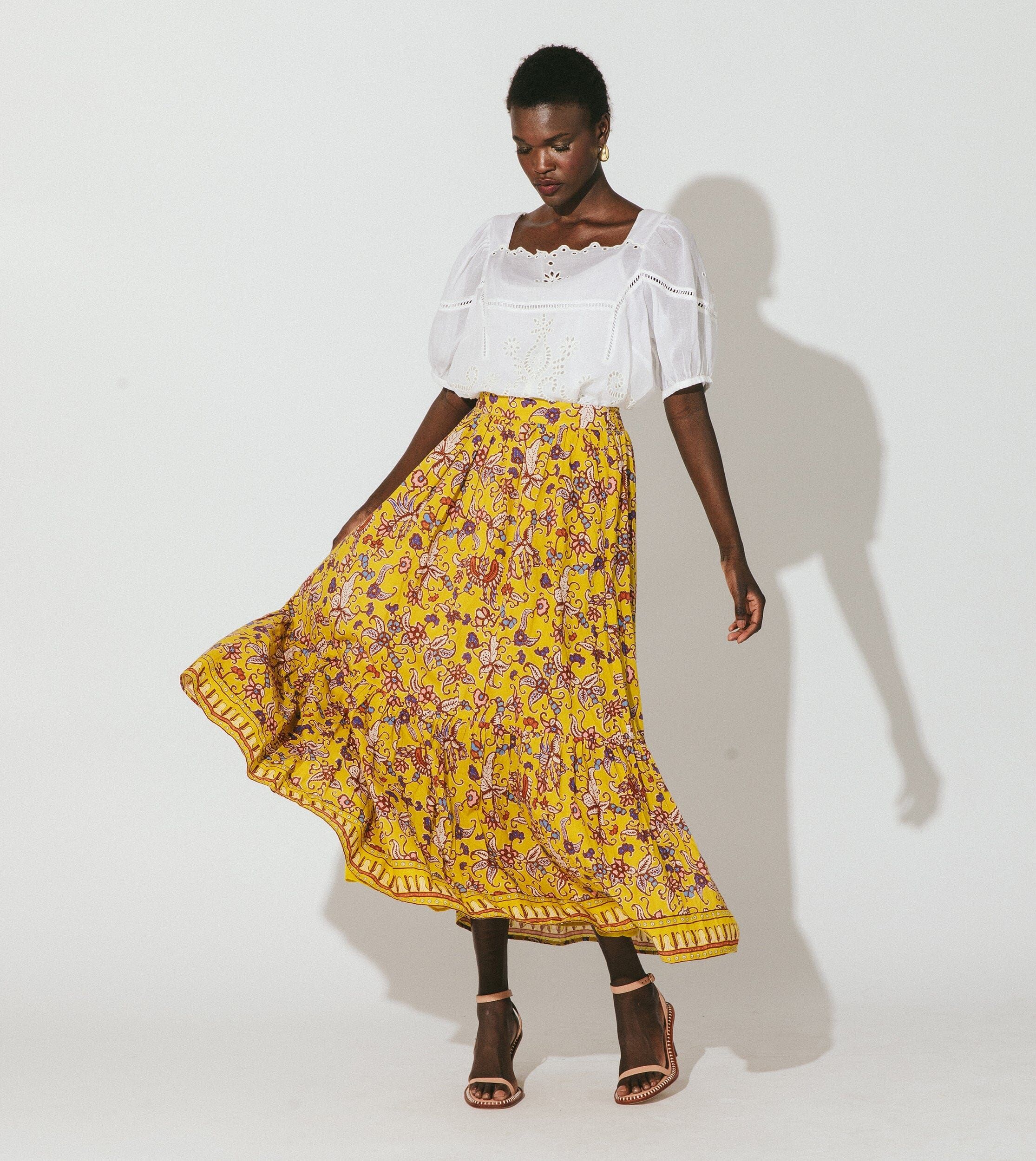 Shop Charlene Ankle Skirt | Cleobella | Cleobella LLC