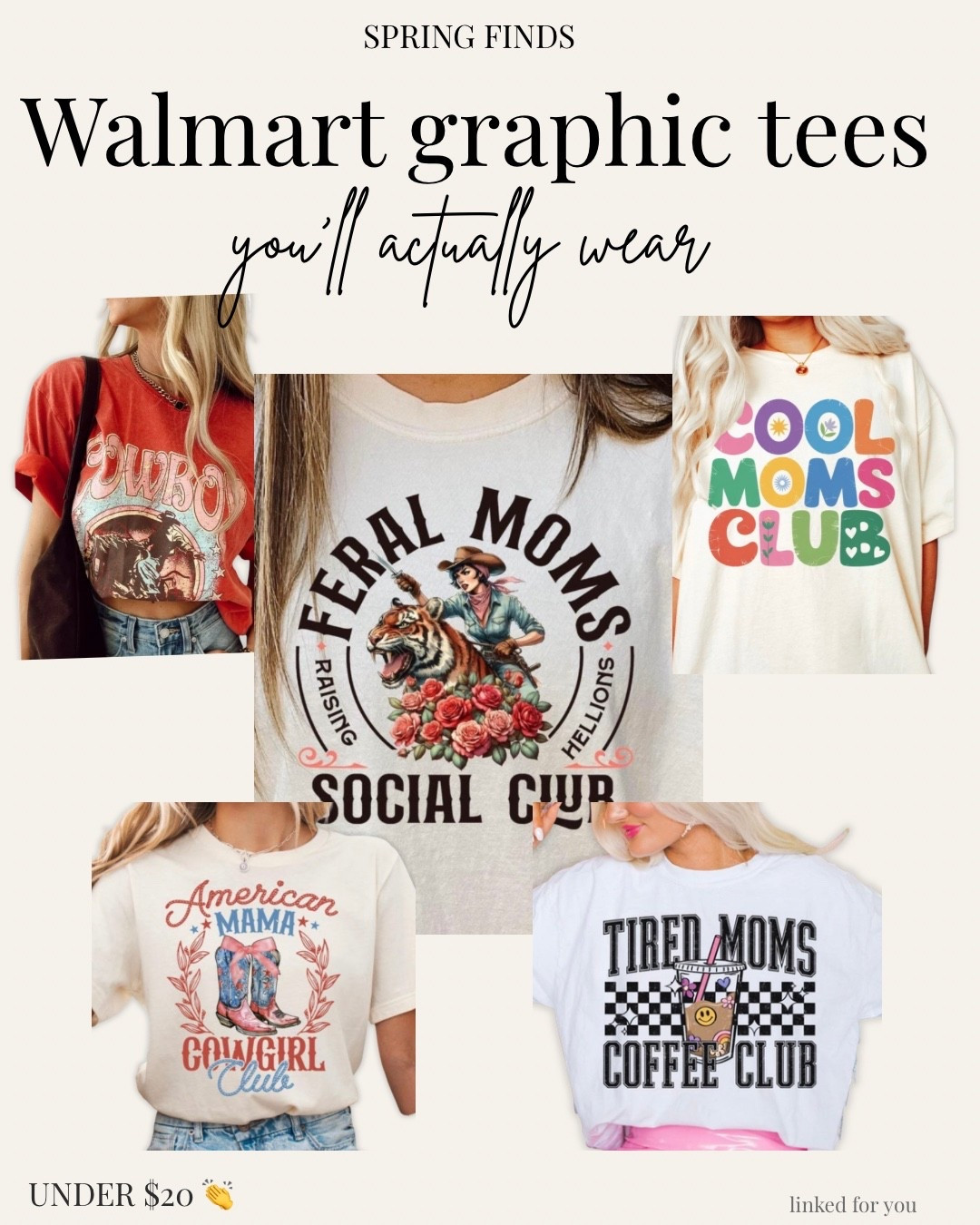 Walmart graphic tees are SO good right now 👏

Sharing my favorite affordable finds that are perfect for everyday outfits — comfy, cute, and easy to style

Everything is linked for you 💛

#ltkstyle #ltkunder50 #walmartfinds #casualoutfits #momstyle #affordablefashion


#LTKmomlife #LTKHome #LTKOver40