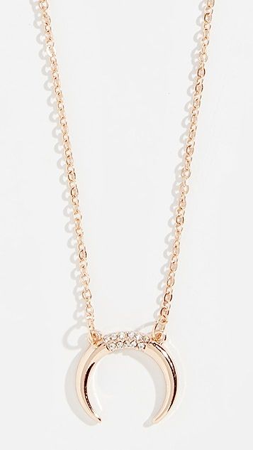 Reverse Crescent Necklace | Shopbop