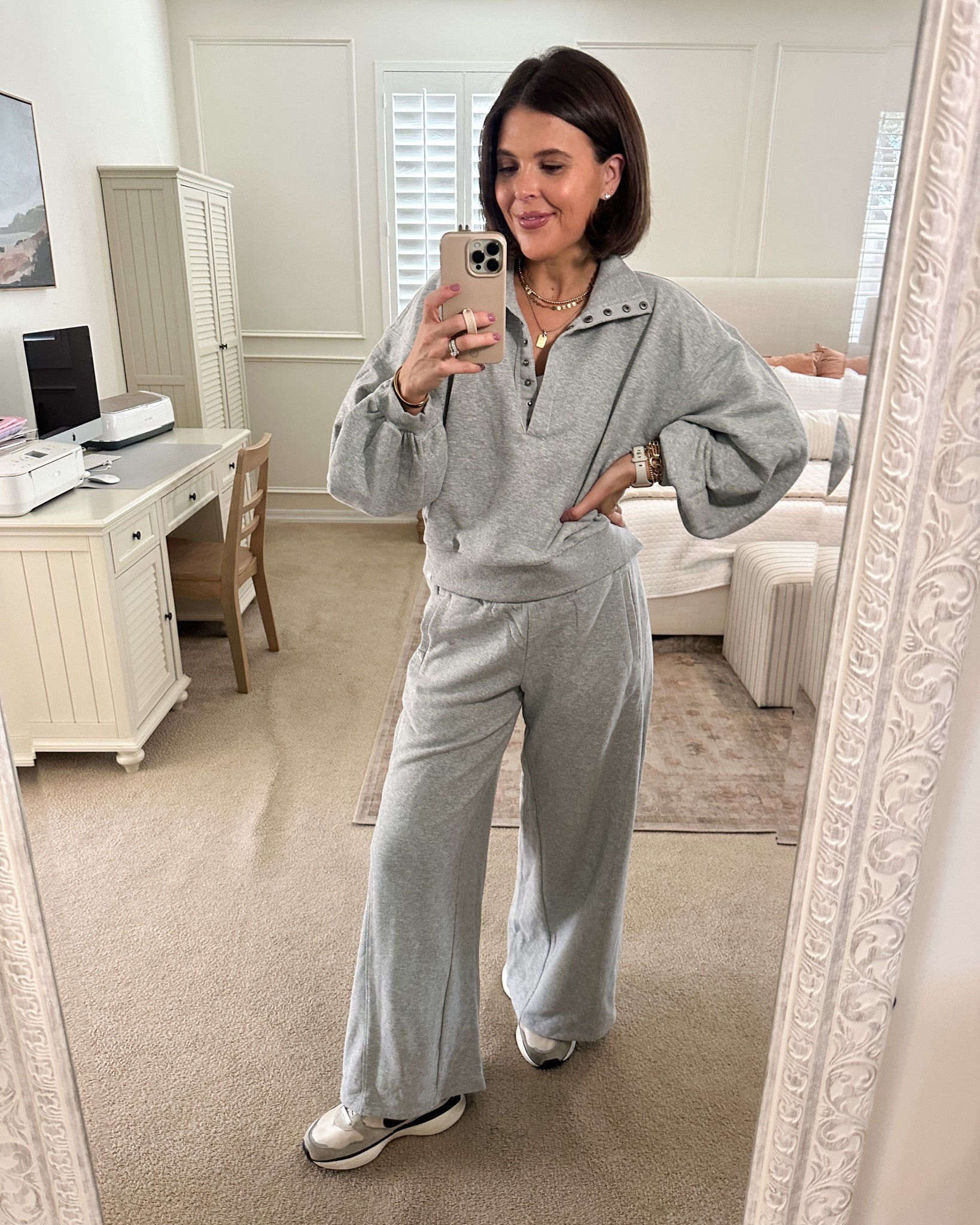 Target JoyLab Henley French Terry Sweatshirt and Sweatpants Athleisure Set 

#LTKFindsUnder100 #LTKFindsUnder50 #LTKTravel