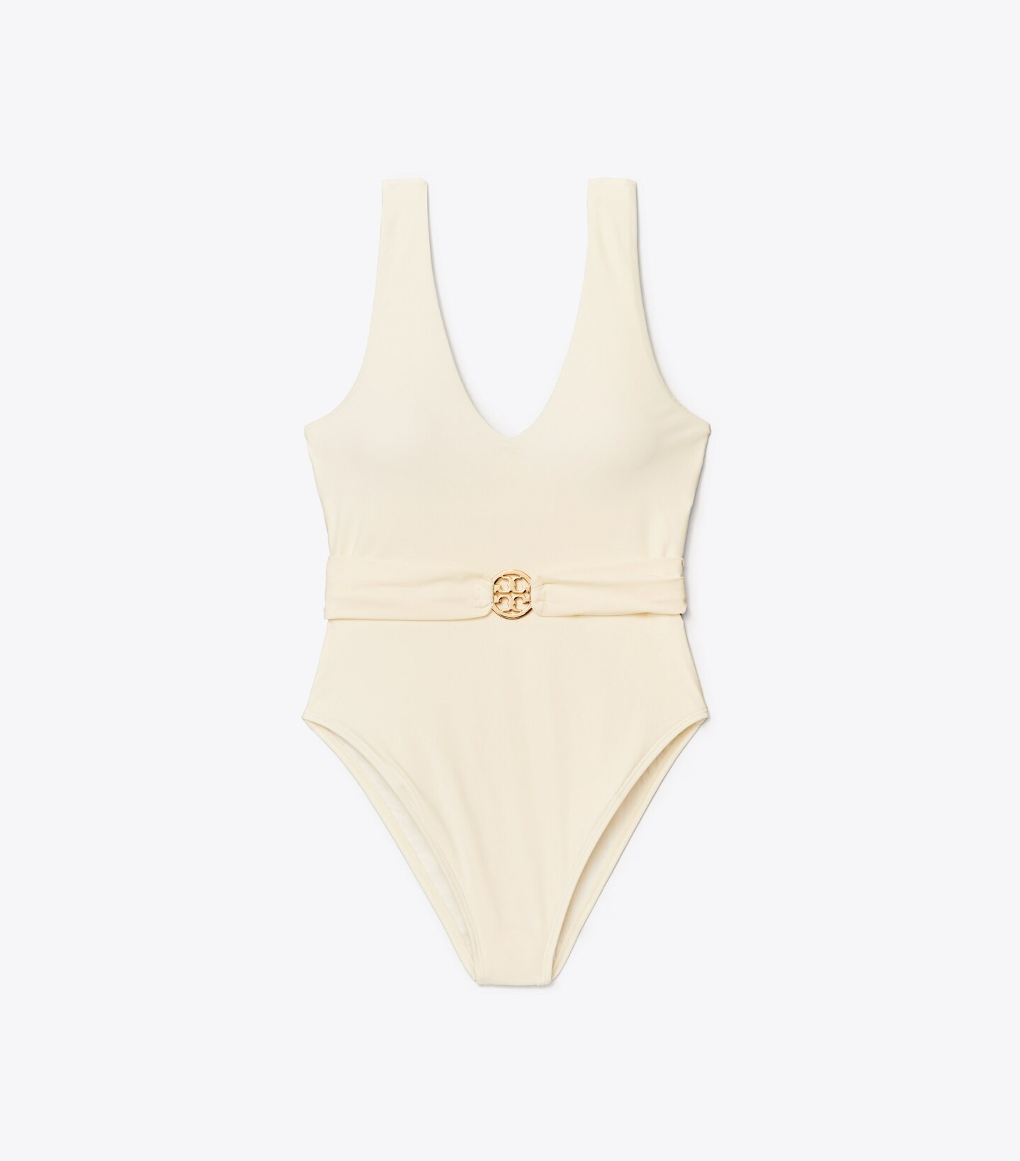 Miller Plunge One-Piece Swimsuit: Women's Designer One Pieces | Tory Burch | Tory Burch (US)