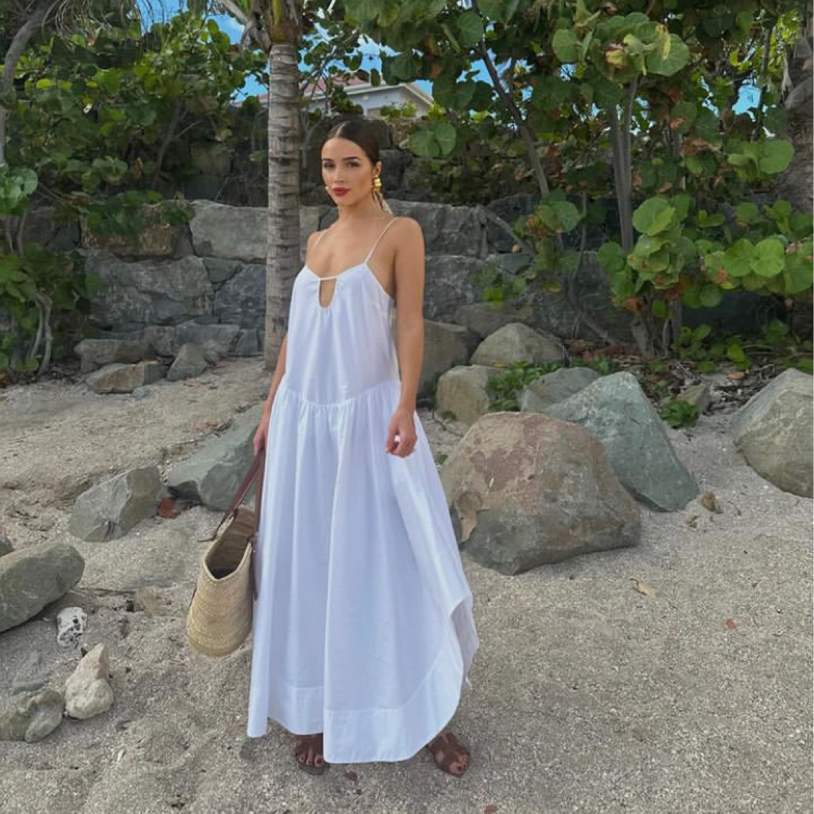 Olivia Culpo on vacation #oliviaculpo #newlook 

#LTKsalealert #LTKstyletip #LTKSeasonal