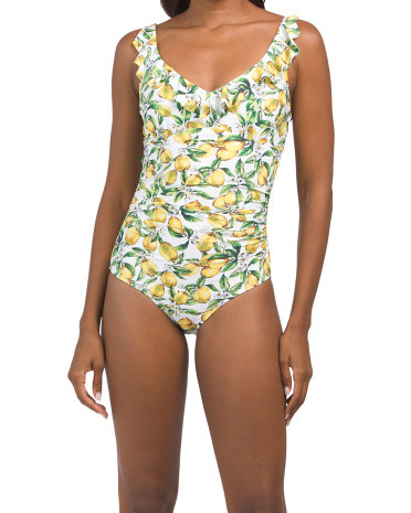 Eva Lemons One-piece Swimsuit | TJ Maxx