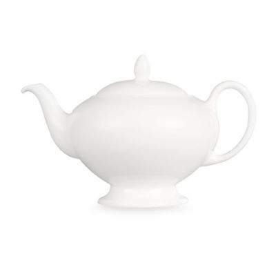 Wedgwood® White Teapot | Bed Bath & Beyond