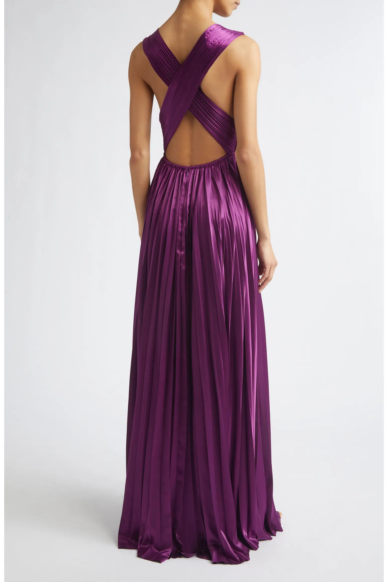 Ulla Johnson Lena Pleat Satin Gown (Women) | Nordstrom | Nordstrom