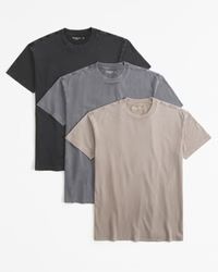 3-Pack Essential Tees | Abercrombie & Fitch (US)