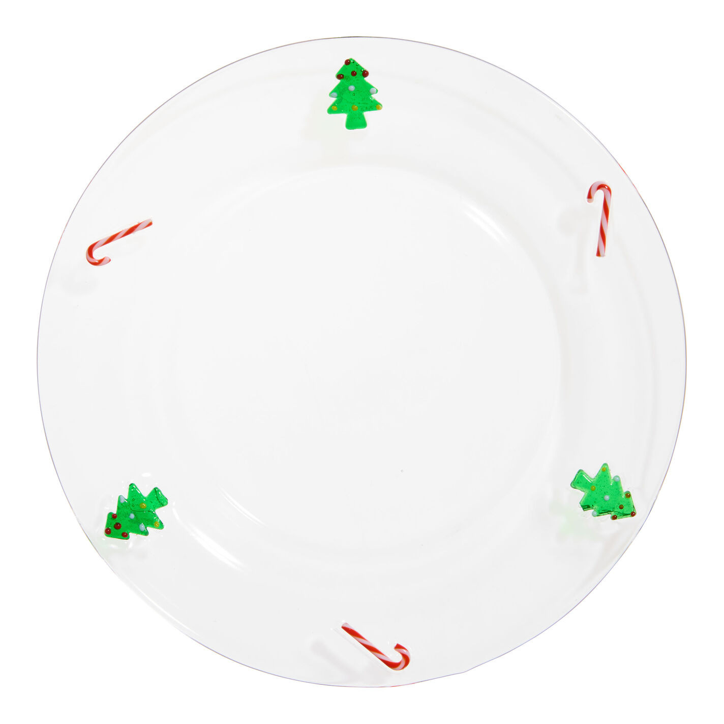 Charm Christmas Inlay Glass Dishware Collection | World Market