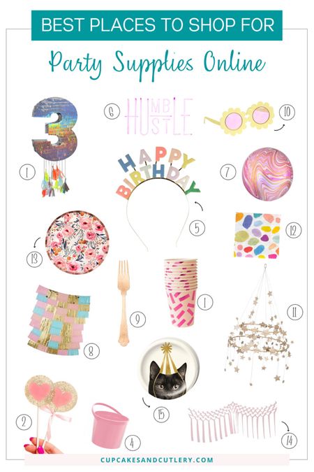 Need cute party supplies for a birthday or bridal shower? These are my fave places to shop online for unique products that look like you are a party planner extraordinaire but are low effort. You can keep things simple when you use well designed party goods!   

#partysupplies #entertaining #partyplanning 

#LTKhome