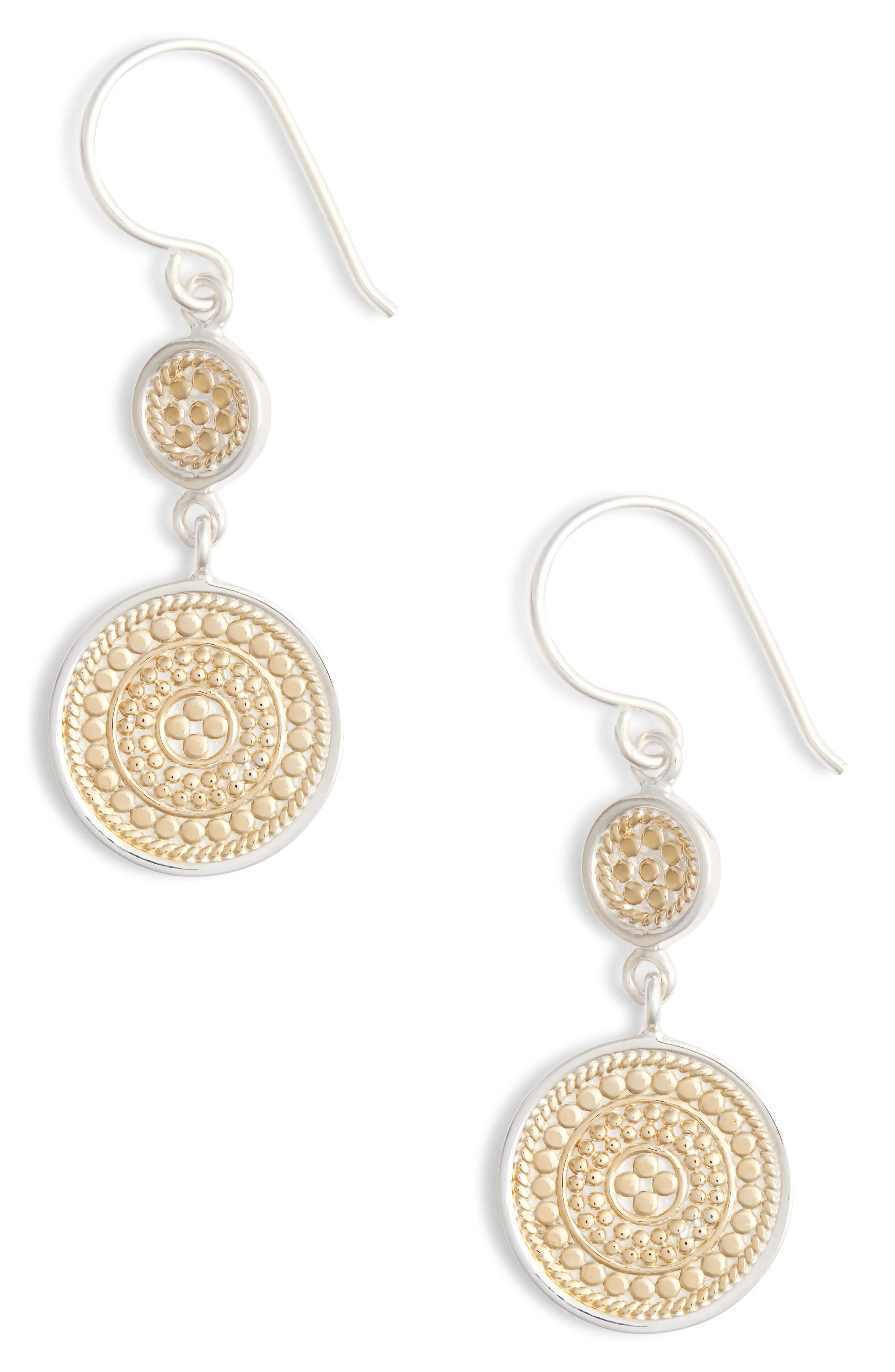 Beaded Double Drop Earrings | Nordstrom