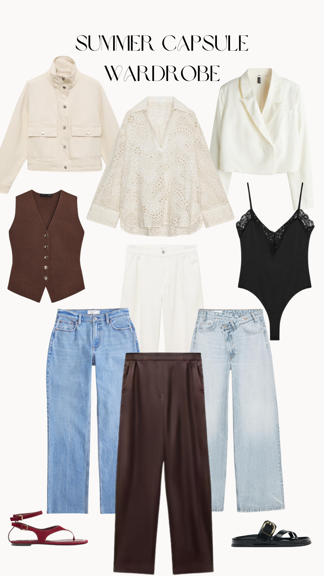 Jacket, Trousers, Waistcoat, Jeans, H&M, Abercrombie & Fitch, Zara, Mango 

 #LTKuk #LTKsummer