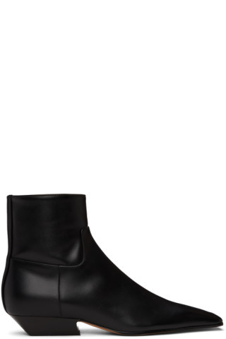 Black 'The Marfa' Ankle Boots | SSENSE