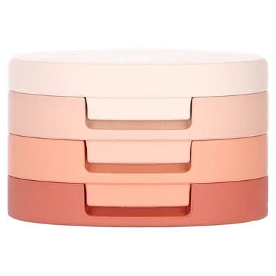 Kaja Beauty Bento, Bouncy Chrome, Shimmer & Matte Eyeshadow Trio, 16 Peach Madeline, 0.14 oz (4.1 g) | Target