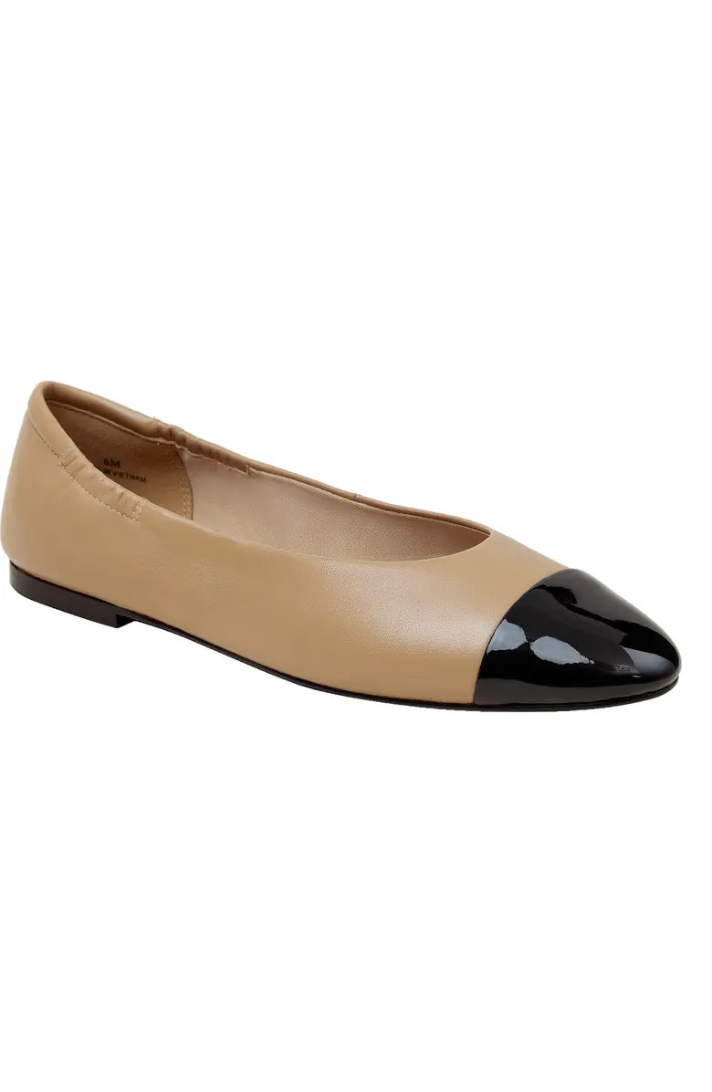 Nolan Cap Toe Ballet Flat (Women) | Nordstrom
