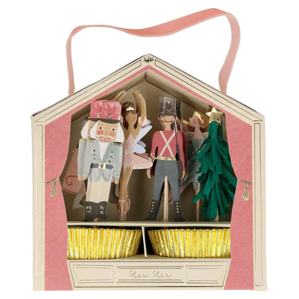 Nutcracker Cupcake Kit | Pink Antlers