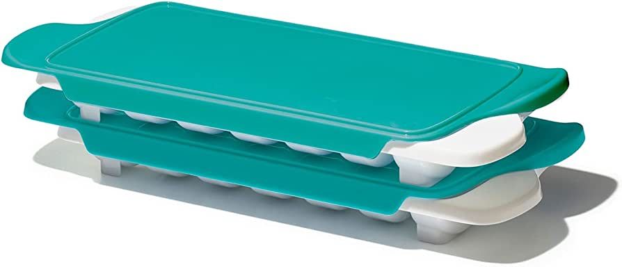 OXO Baby Food Freezer Tray - 2 Pack Updated Teal | Amazon (US)