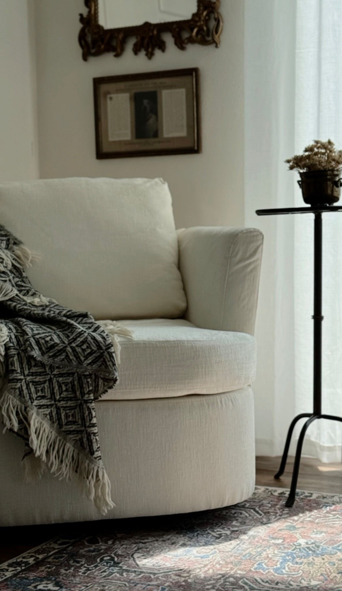 We have had this martini table for years at this point and it is still my favorite side table in our home! 🤎

#LTKHome #LTKFindsUnder100