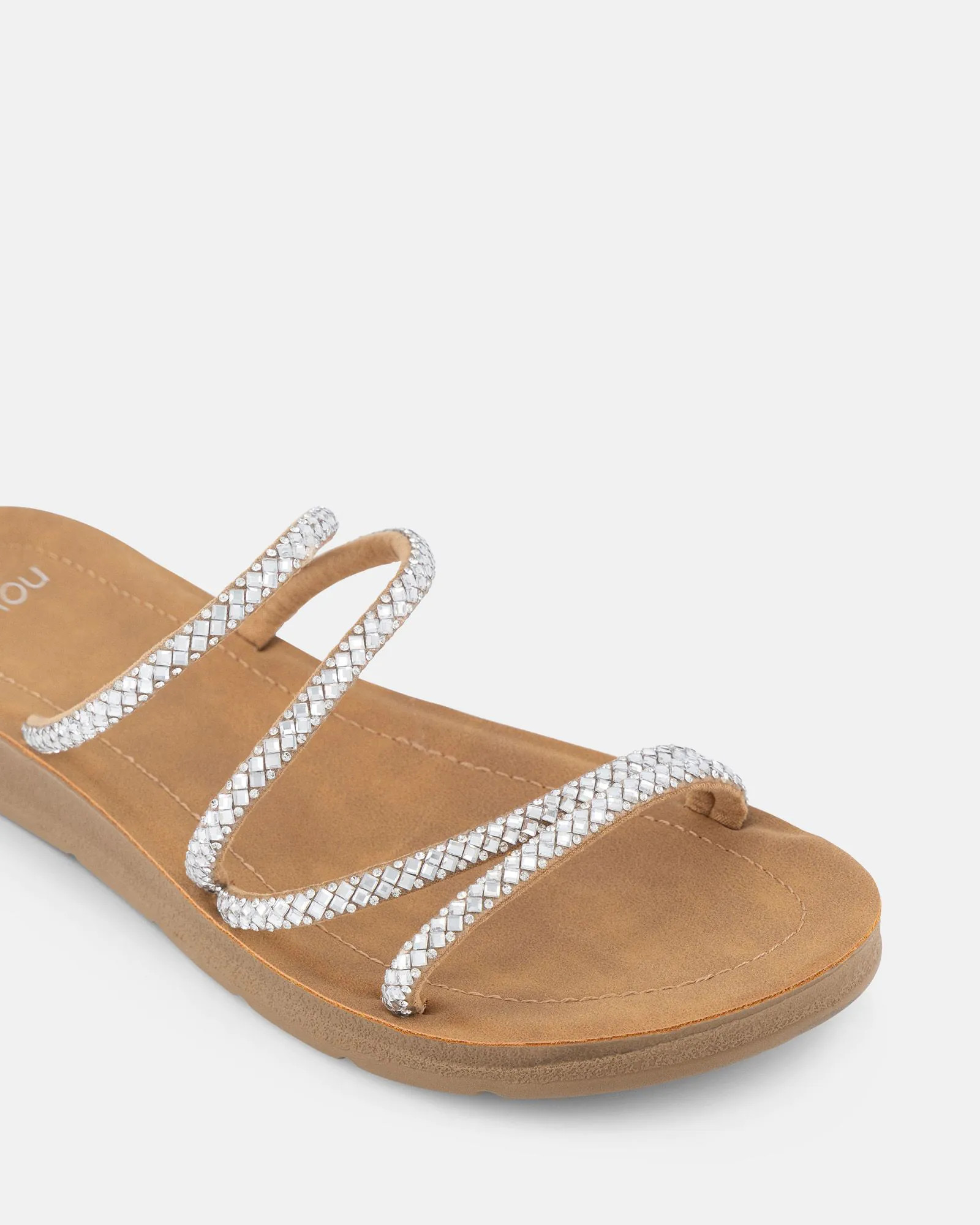RIVY SILVER Sandals | Novo Shoes