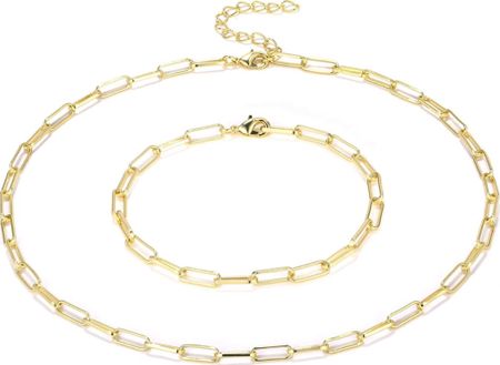 Gold paperclip chain necklace from Amazon! In gold, silver, and rose gold. Xoxo. 

Gold plated necklace and bracelet set. #LTKtravel #LTKFind #LTKSeasonal #LTKworkwear 

#LTKbeauty #LTKunder50 #LTKunder100