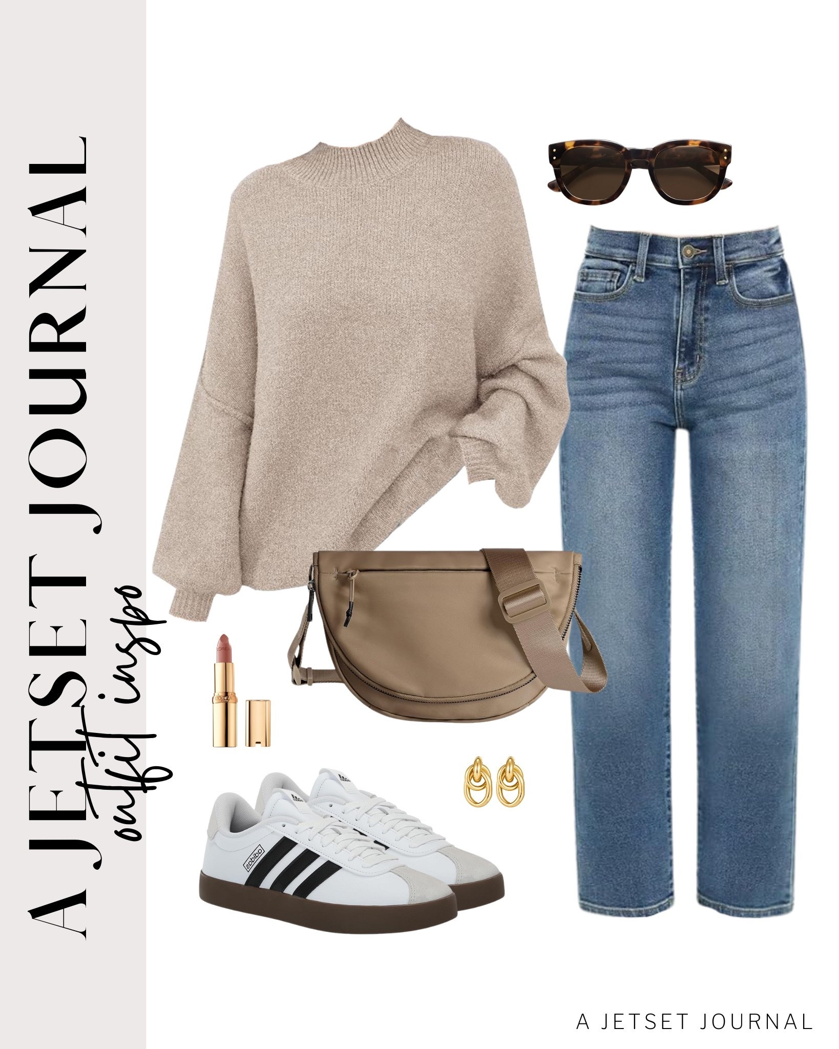 Cozy looks with oversized sweaters and jeans from Amazon!
straight leg jeans, trendy sunglasses, crescent crossbody bag, fall to winter outfit idea, casual look, vacation style, makeup must have, beauty favorite, functional bag, amazon fashion, affordable style

#LTKSeasonal #LTKFindsUnder50 #LTKU