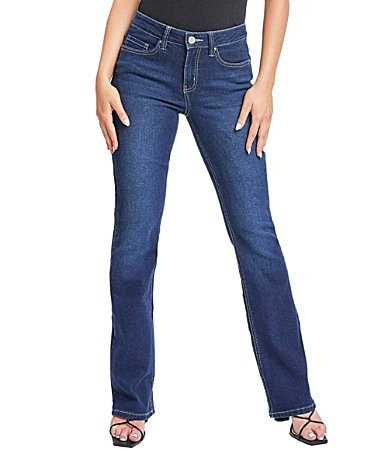 YMI Jeanswear Mid Rise Back Flap Pocket Bootcut Jeans - 11 | Dillard's