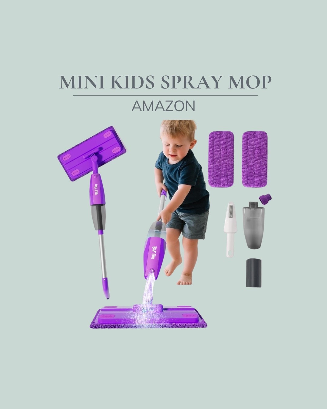 If you don’t have a toddler sized real mop, you need one!

#LTKFamily #LTKHome #LTKBaby