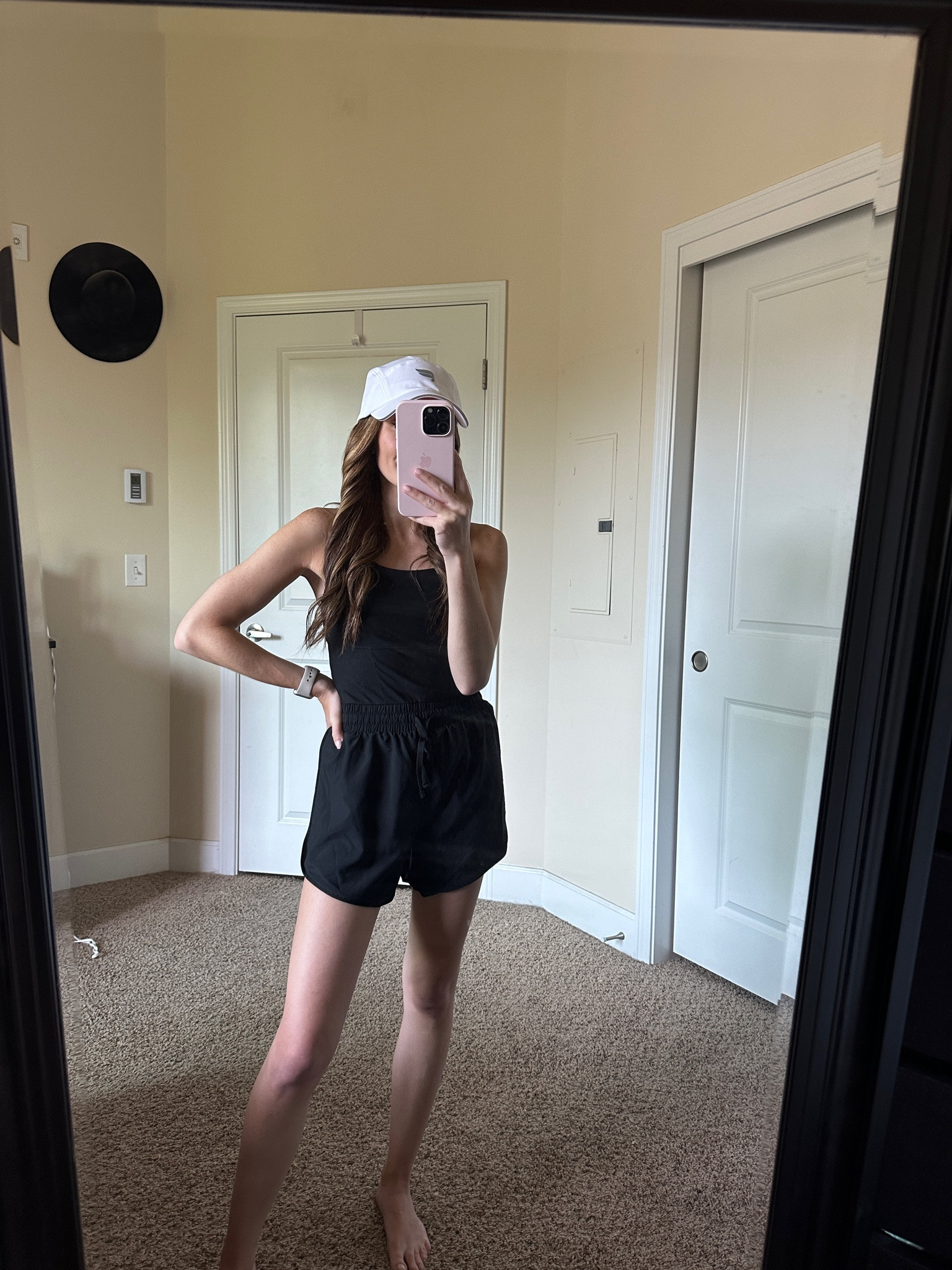 june fabletics selects // fundamental hat + sport short onesie in size xxs (runs tts) #fableticspartner

#LTKFitness #LTKActive #LTKFindsUnder100