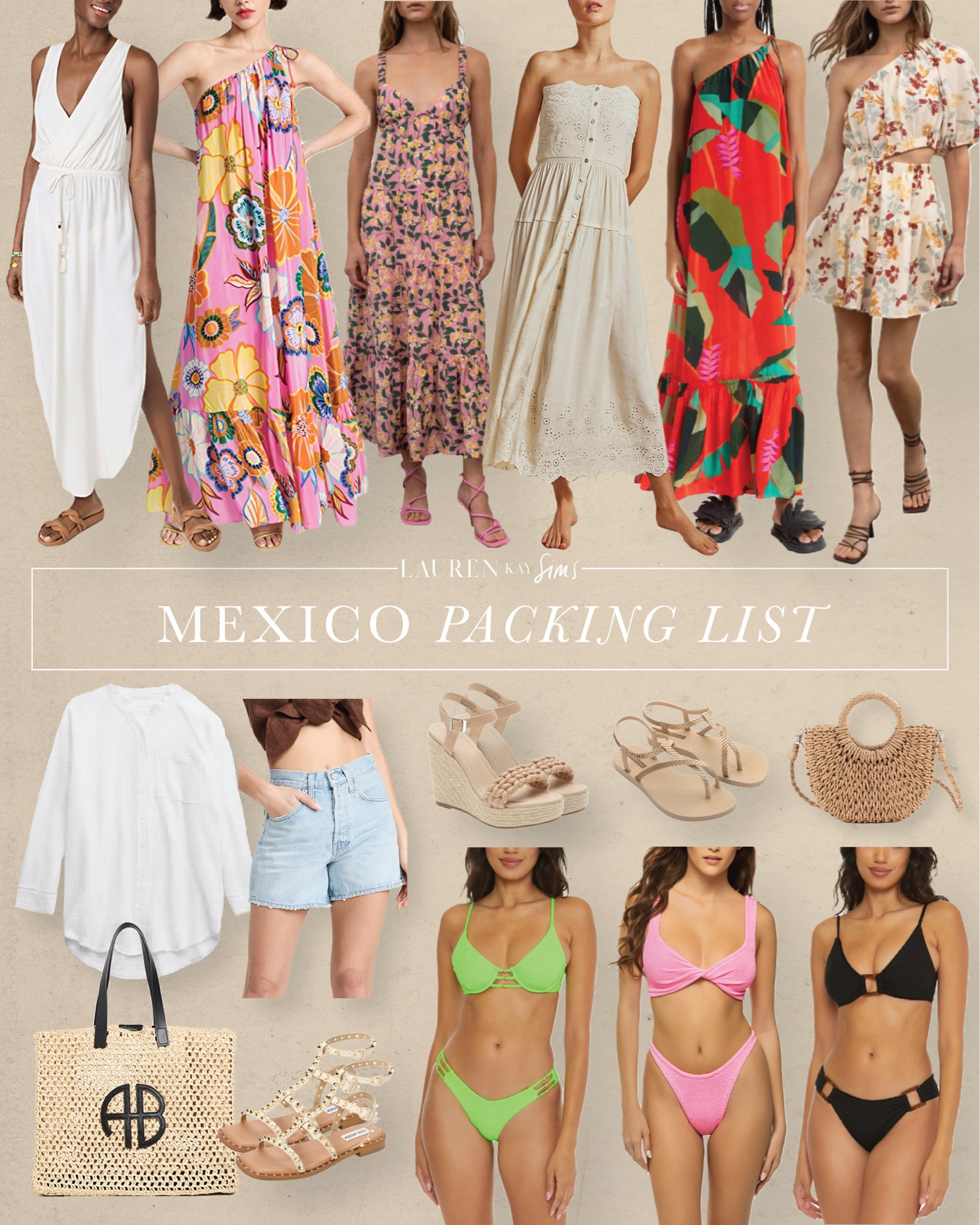 Mexico packing list 🌺

#LTKtravel #LTKSeasonal