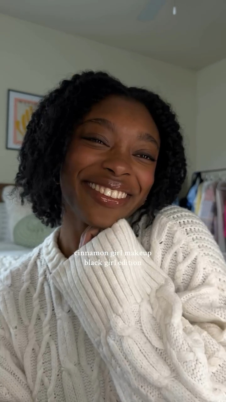 cinnamon girl makeup!! Loving all the warm tones and browns this winter 🐻🍂🤎💄

#cinnamongirl #cinnamongirlmakeup #blackgirlmakeuproutine #blackgirlmakeupvideos #wintermakeuplook