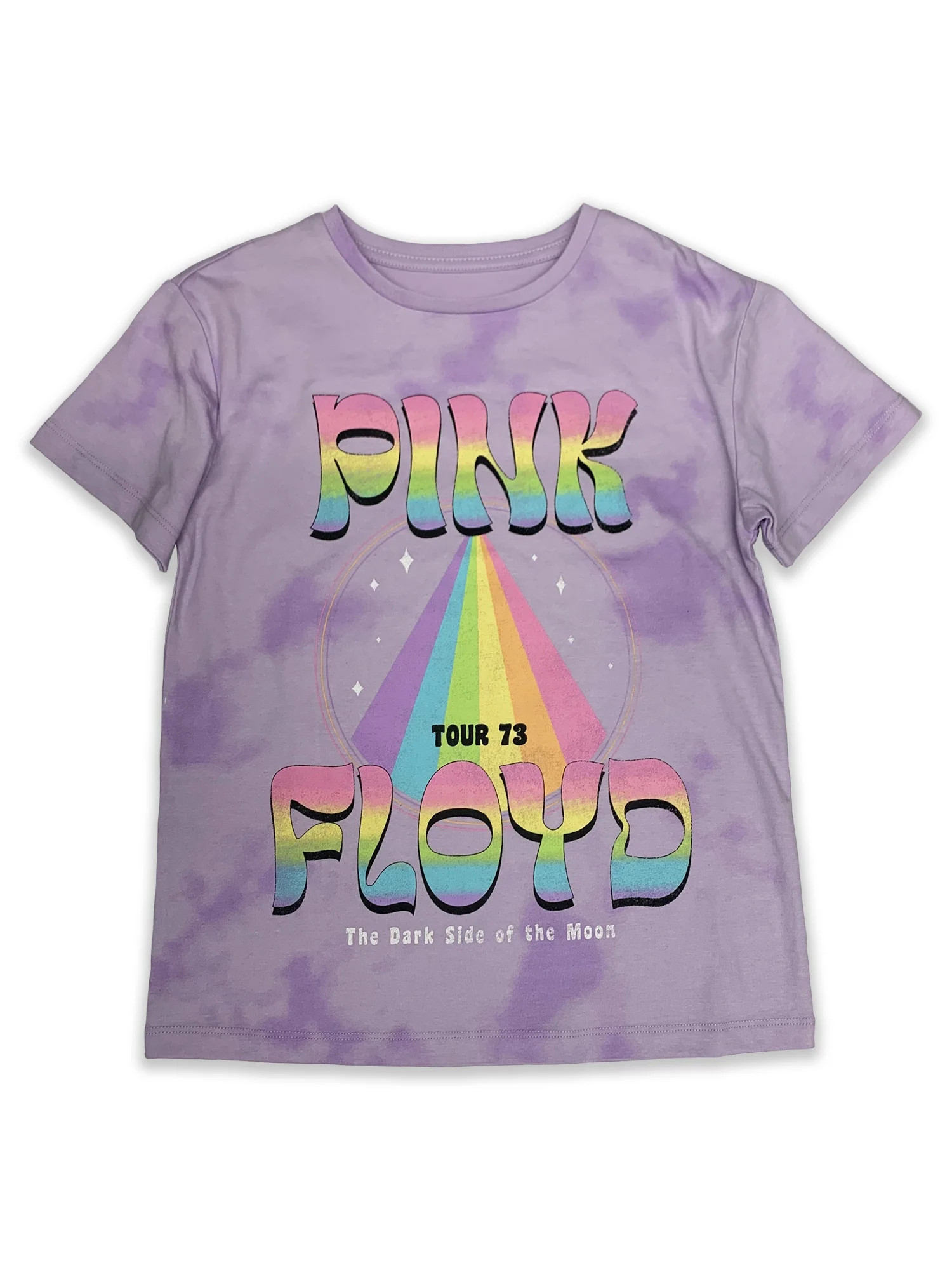 Wonder Nation Girls Pink Floyd T-Shirt, Sizes 4-18 & Plus | Walmart (US)