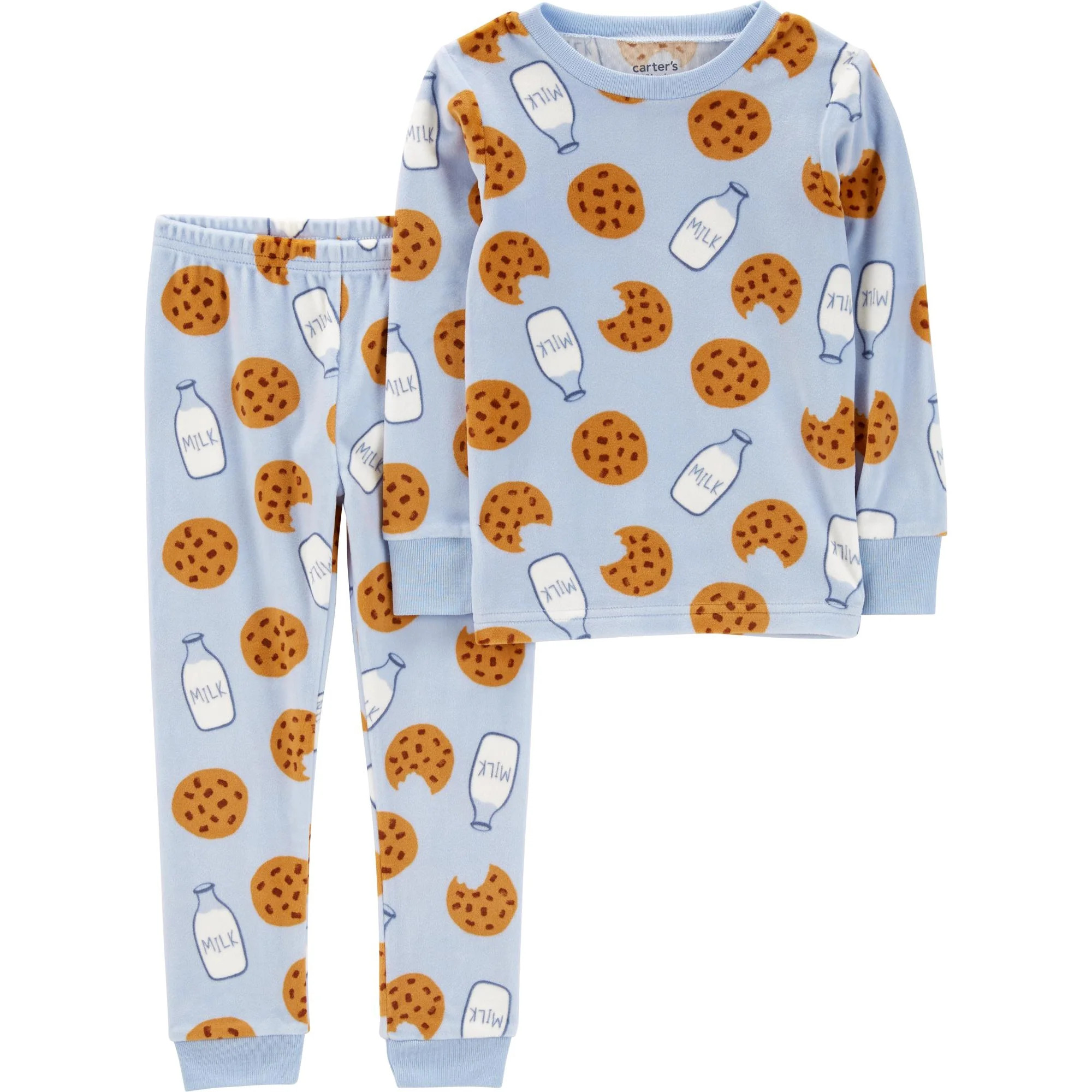Carter's Child of Mine Toddler Cozy Pajama Set, 2-Piece, Sizes 12M-5T | Walmart (US)