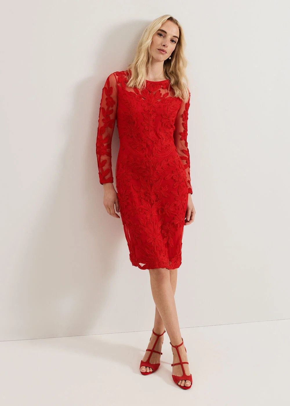 Navida Midi Dress | Phase Eight UK | | Phase Eight