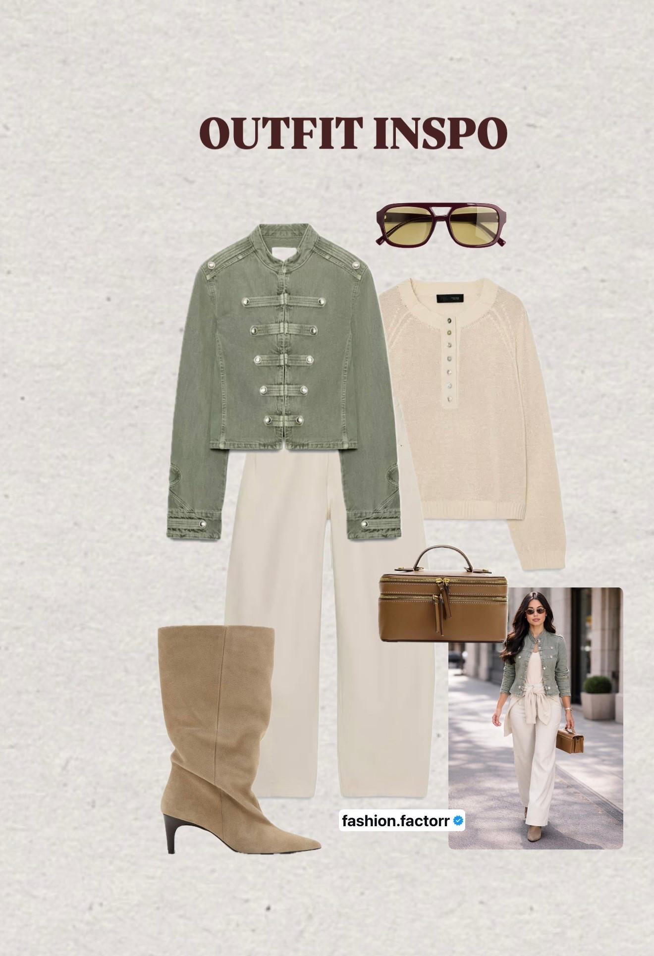 Outfit inspo - styling napoleon jacket for brunch with your bestie

#LTKTravel #LTKootd #LTKgrwm