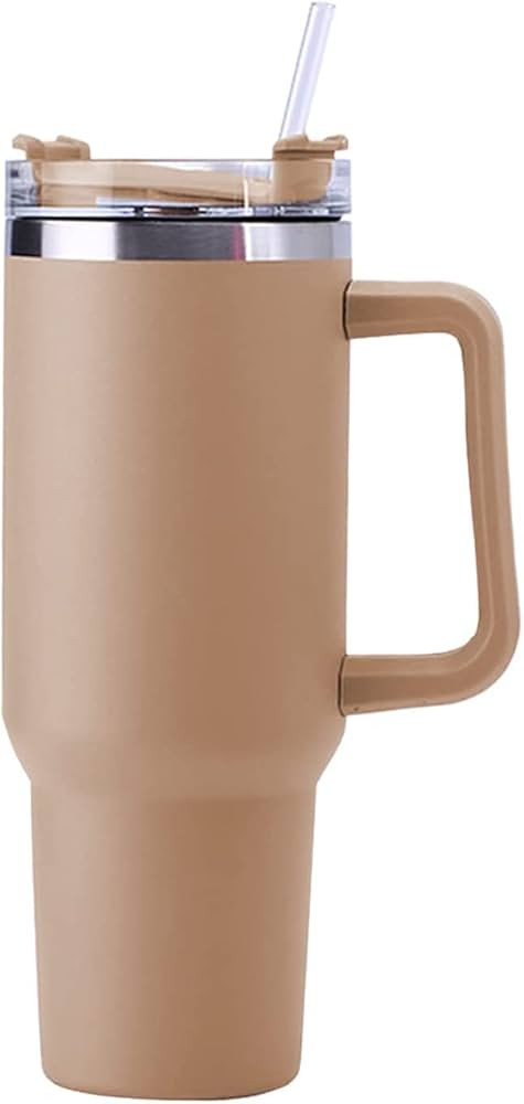 Bileeko 40oz Insulated Tumbler, Reusable Vacuum Quencher Tumbler with Straw, Leak Resistant Lid, ... | Amazon (US)