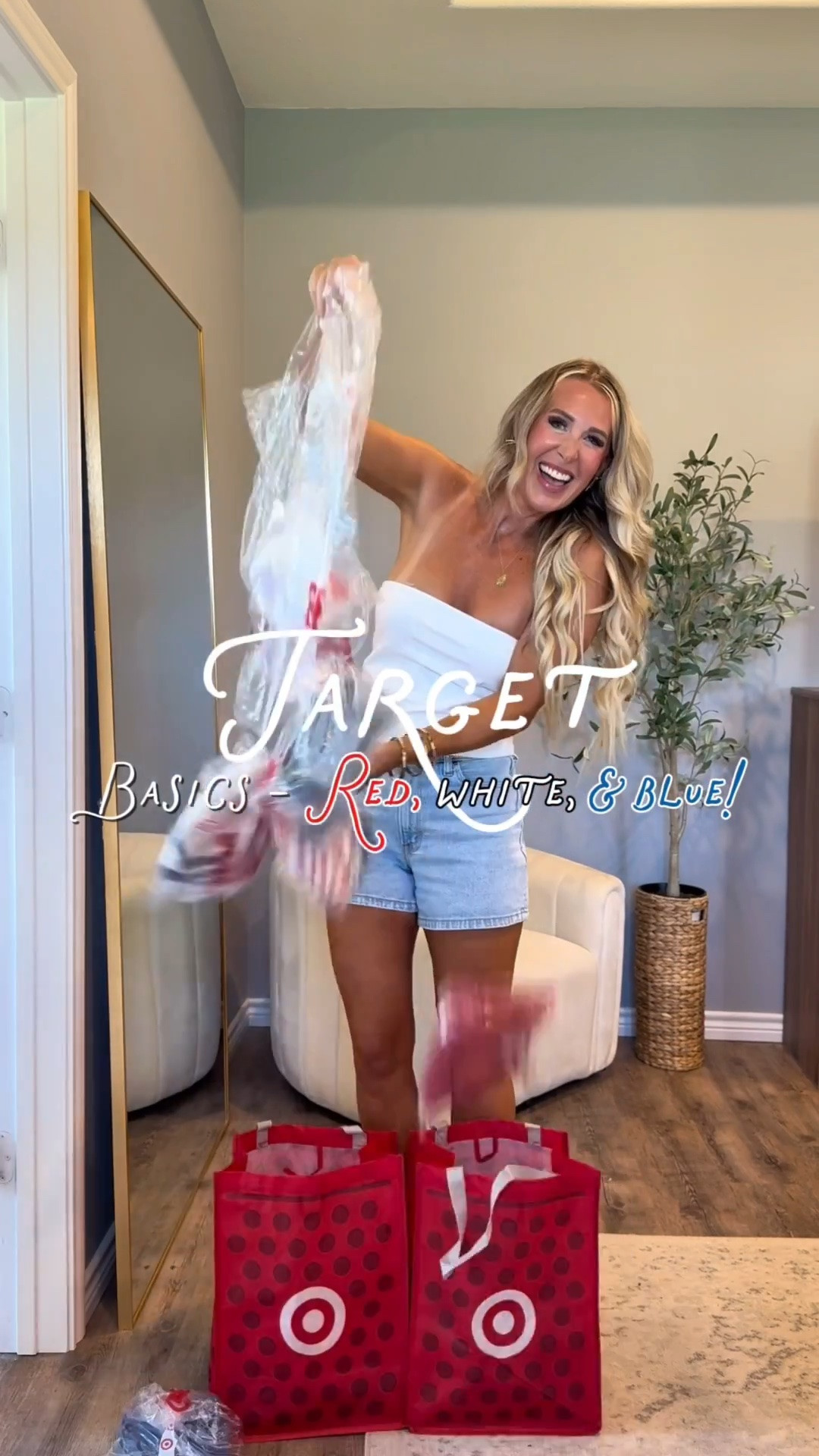 I’m wearing a size 4 in the denim shorts. Wearing a size small in the elastic waistband shorts. 

Closet staples you need! 🙌 Every pair of these shorts is a 10/10 and worth every penny. And these red, white, and blue tanks are just $5 and too good to pass up! ❤️🤍💙✨
.
.
.
.
.
Target summer outfit, closet staples, target basics, target denim shorts, casual cute outfit, everyday style, affordable fashion, summer fashion, mom style, over 40 fashion, capsule wardrobe, target fashion, 4th of July outfit, red white and blue outfit, everyday basics #summerstyle #targetfinds #closetstaples #fashionover40 #summeroutfits 
HRAD

#LTKootd #LTKSeasonal #LTKSaleAlert
