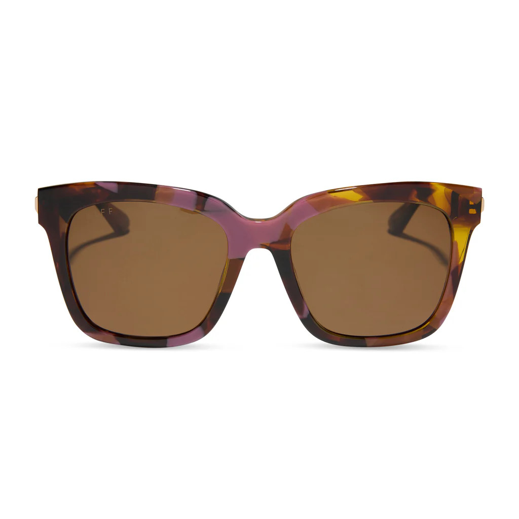 BELLA - TORINO TORTOISE + BROWN + POLARIZED SUNGLASSES | DIFF Eyewear