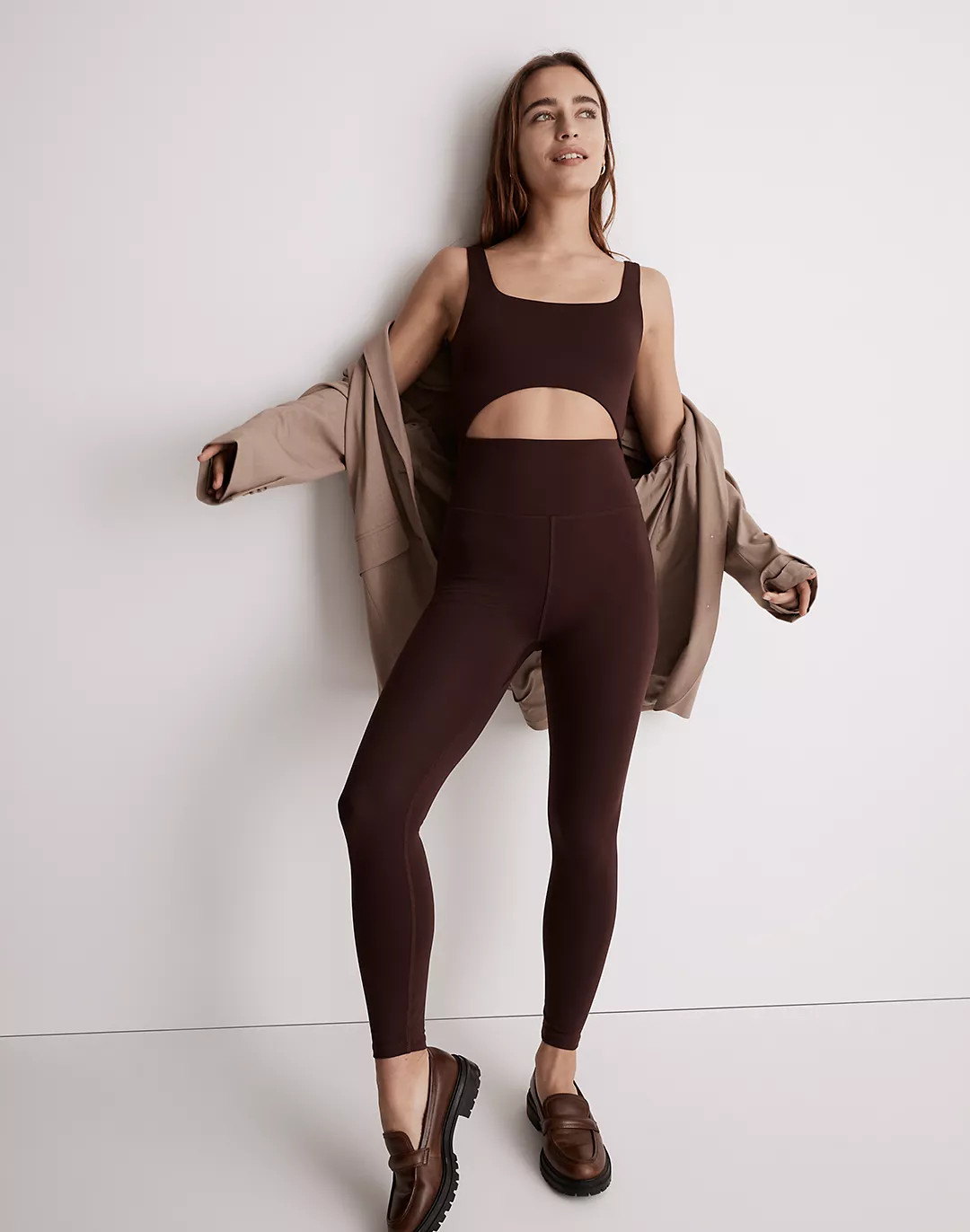 MWL Flex Cutout Unitard | Madewell