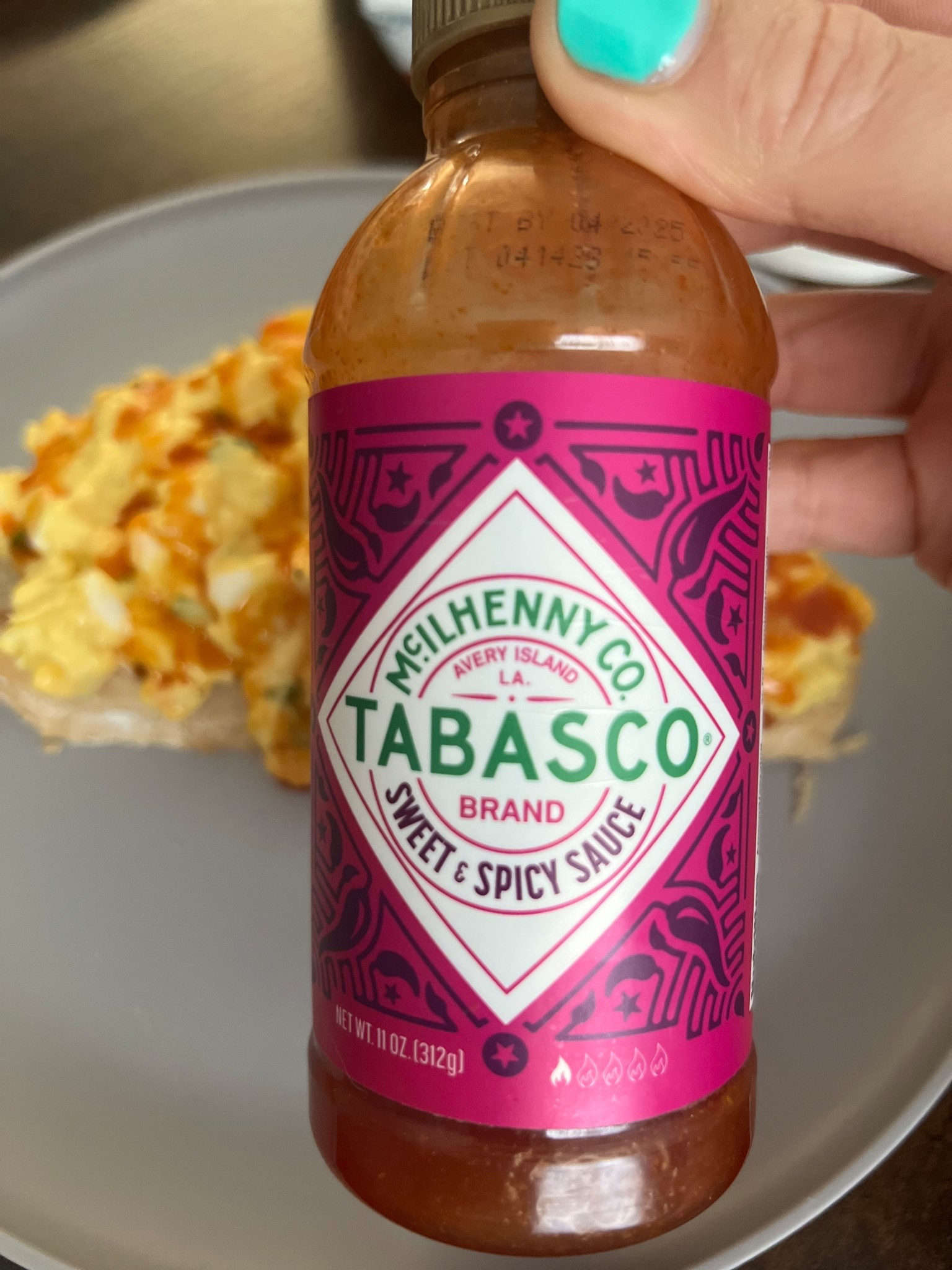 Perfect Tabasco topper for egg salad- sweet & spicy! 🌶️ 

#LTKfoodie #LTKdayinmylife #LTKMidsize