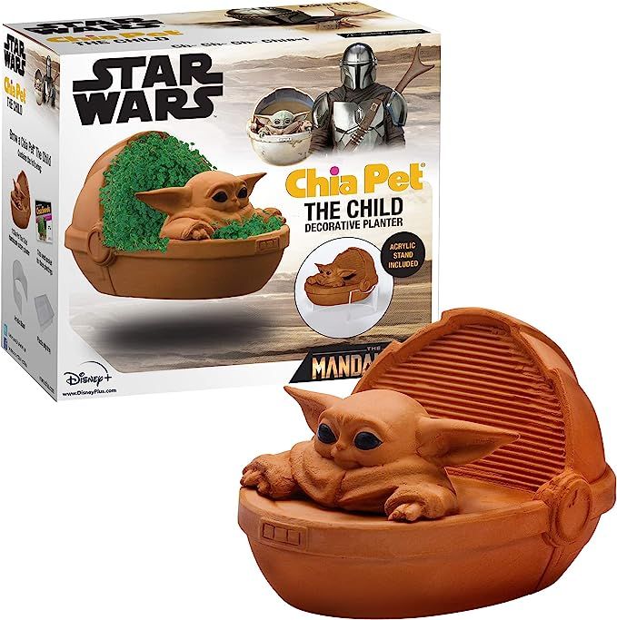 Amazon Exclusive Star Wars The Child Chia Pet Floating Edition with Stand, “aka Baby Yoda” wi... | Amazon (US)