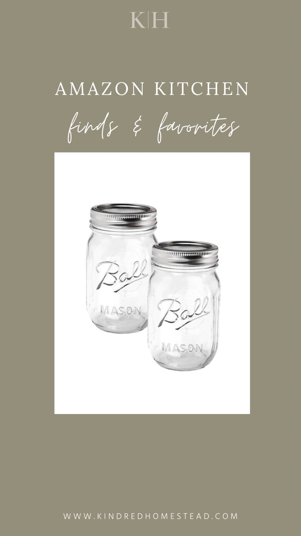 Amazon home finds for kitchen and baking, mason jars for canning and home decor, classic kitchen style for intentional living!

#LTKHome