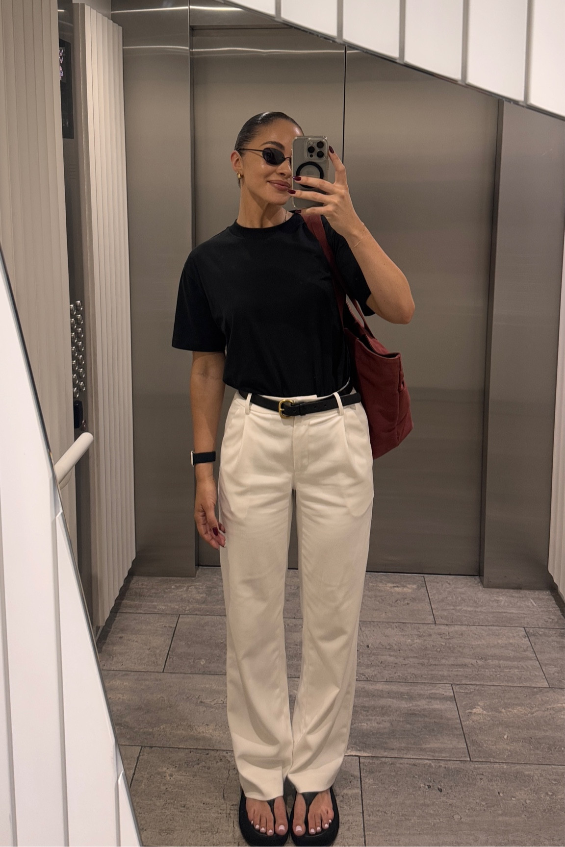 Current favourite tee & I am loving these white pants, they are the perfect fit. 

#LTKaustralia #LTKsummer #LTKstyletip